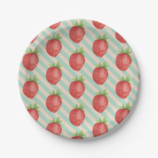 Assiettes En Carton Plaques Berry First Birday