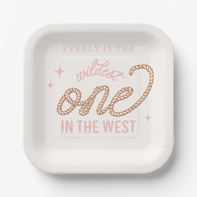 Assiettes En Carton Plaques d'anniversaire pour la première fille (Recto)