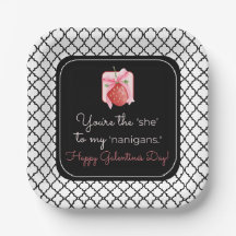 Plaques de 7 po de la Saint-Galentin