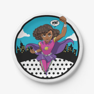 Assiettes En Carton Plaques de dessert SuperCoco 7"