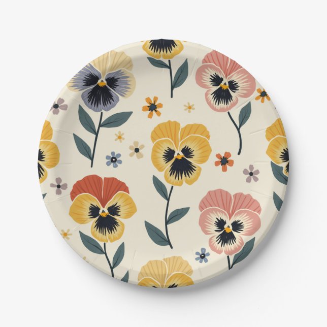 Assiettes En Carton Plaques de fête (Devant)