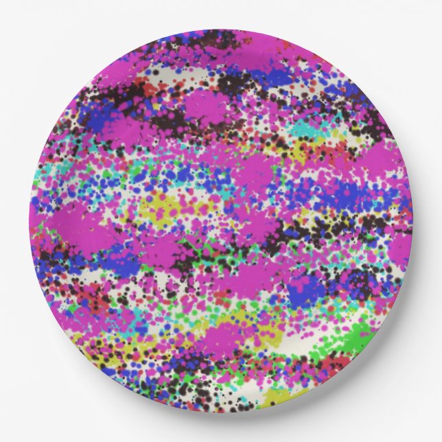 Assiettes En Carton Plaques de fête de JP's Artsy Ware (Devant)