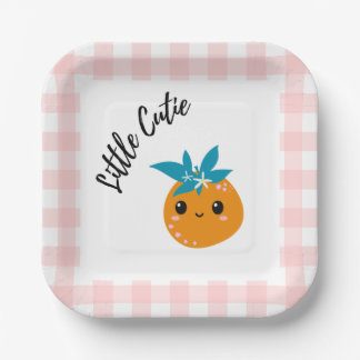 Assiettes En Carton Plaques de fête Little Cutie