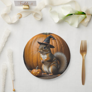 Assiettes En Carton Plaques de la fête d'Halloween