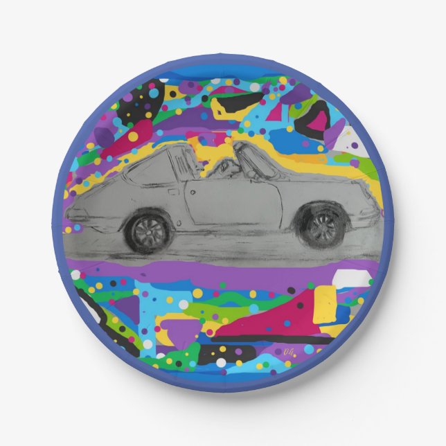 Assiettes En Carton Plaques de papier (Devant)