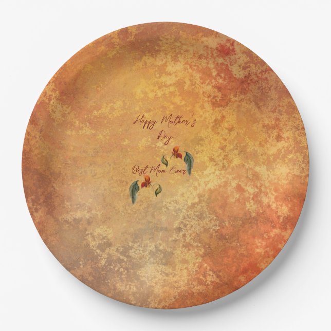 Assiettes En Carton Plaques de papier (Devant)