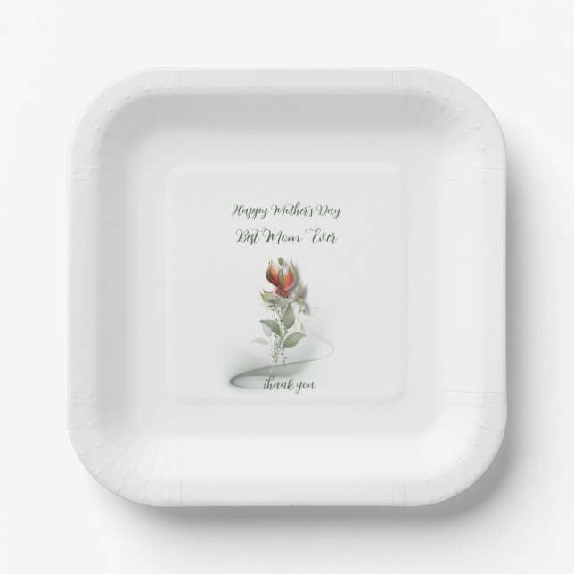 Assiettes En Carton Plaques de papier (Recto)