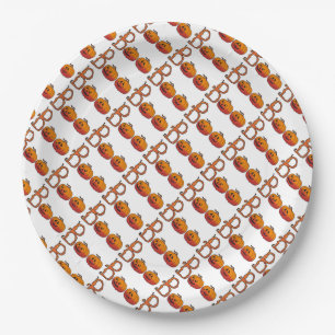 Assiettes En Carton Plaques de papier 9"/Boo avec Citrouille