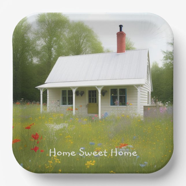 Assiettes En Carton Plaques de papier à chauffage domestique (Recto)