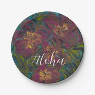 Assiettes En Carton Plaques de papier Aloha