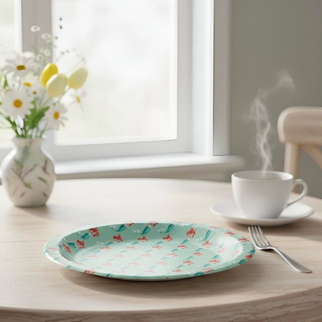 Assiettes En Carton Plaques de papier Ariel (Créateur téléchargé)