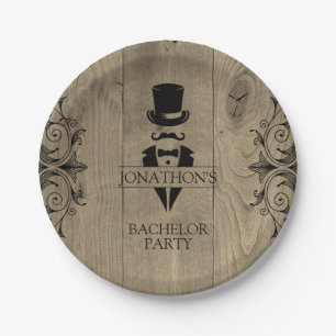 Assiettes En Carton Plaques de papier Bachelor Party