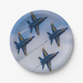Assiettes En Carton Plaques de papier Blue Angels