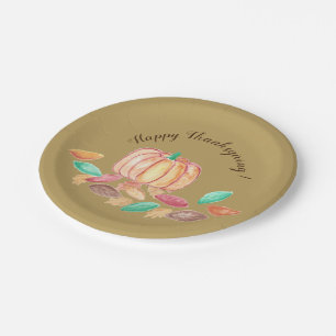 Assiettes En Carton Plaques de papier bon thanksgiving