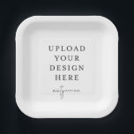 Assiettes En Carton Plaques de papier Carré de 7 po (série de 8)<br><div class="desc">Customisez votre design dans Templett. Une fois la modification terminée,  téléchargez votre fichier dans un format JPG (n'oubliez pas d'activer l'option de fond perdu). Téléchargez votre design ici en cliquant sur le bouton bleu "Personnaliser".</div>