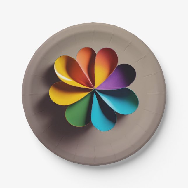 Assiettes En Carton Plaques de papier chic pour chaque occasion (Devant)