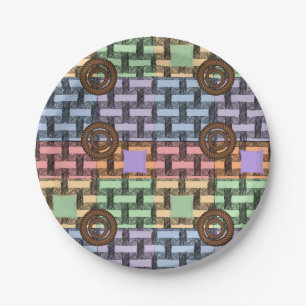 Assiettes En Carton Plaques de papier Circulaire