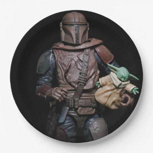 Assiettes En Carton Plaques de papier cool Galactic Bounty Hunty Party