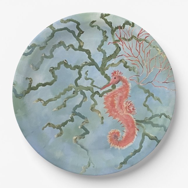 Assiettes En Carton plaques de papier côtier (Devant)