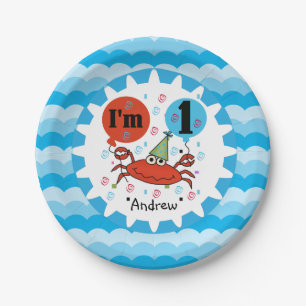 Assiettes En Carton Plaques de papier d'anniversaire personnalisées p