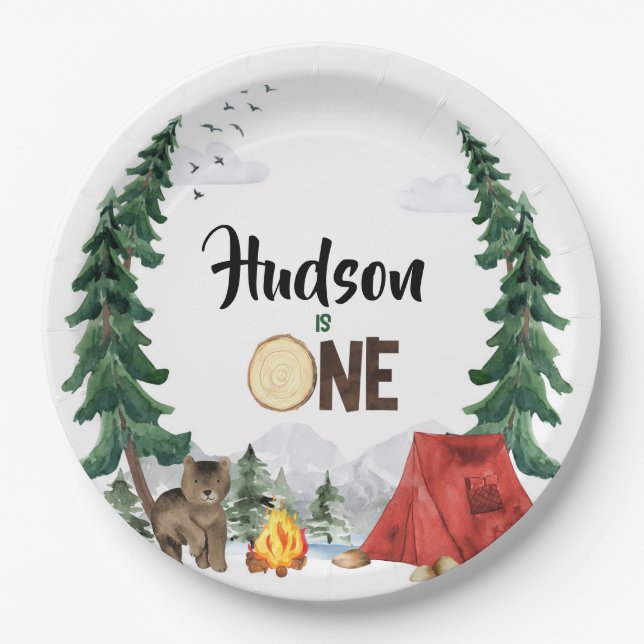 Assiettes En Carton Plaques de papier de camping-car (Devant)