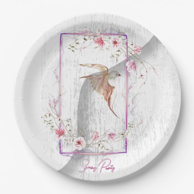 Assiettes En Carton Plaques de papier de fête (Devant)