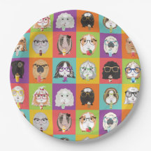 Plaques de papier de la feuille de porc de Guinée