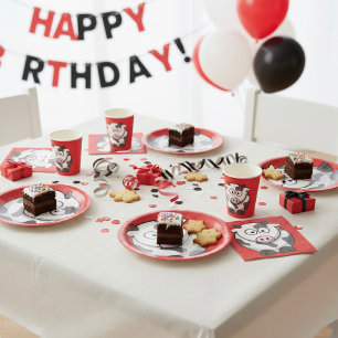 Assiettes En Carton Plaques de papier de vache à dessin