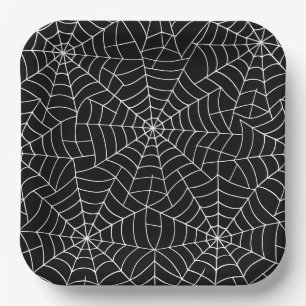 Assiettes En Carton Plaques de papier d'Halloween