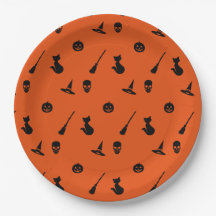 Plaques de papier d'Halloween
