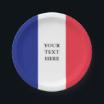 Assiettes En Carton Plaques de papier drapeau français pour la fête et<br><div class="desc">Plaques de papier drapeau français pour la fête et la fête. Fun party fournit avec le drapeau de la France.
Ajoutez votre propre texte personnalisé. Idéal également pour les réunions d'affaires ou les réunions de famille.</div>