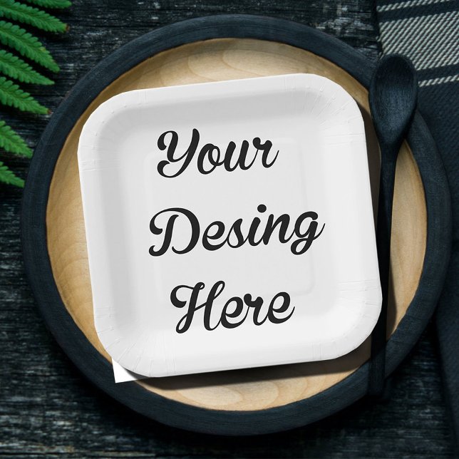 Assiettes En Carton Plaques de papier Fête des mariées personnalisées  (Créateur téléchargé)