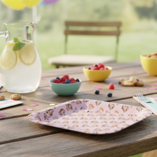 Assiettes En Carton Plaques de papier Friends (Créateur téléchargé)