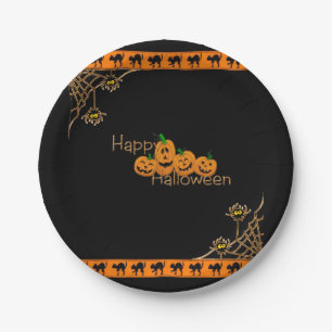 Assiettes En Carton Plaques de papier Halloween