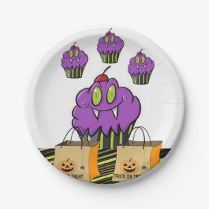 Assiettes En Carton Plaques de papier Halloween