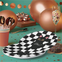 Plaques de papier Halloween personnalisables