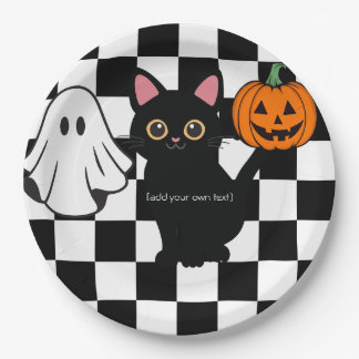 Assiettes En Carton Plaques de papier Halloween personnalisables