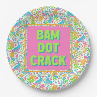 Assiettes En Carton Plaques de papier Mahjong