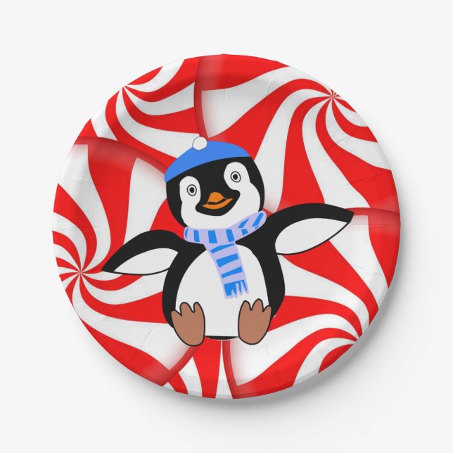 Assiettes En Carton Plaques de papier Noël (Devant)