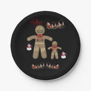 Assiettes En Carton Plaques de papier Noël