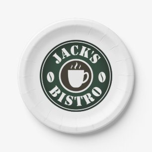 Assiettes En Carton Plaques de papier personnalisées avec logo d'entr
