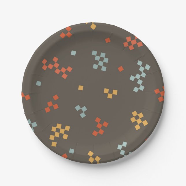 Assiettes En Carton Plaques de papier pour voitures de course (Devant)