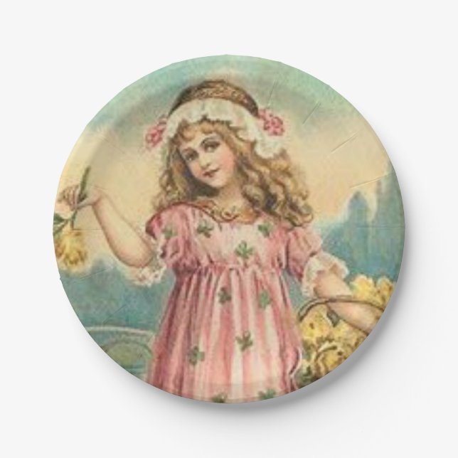 Assiettes En Carton Plaques de papier Saint Patrick's Day (Devant)