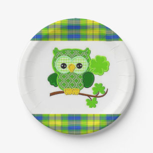 Assiettes En Carton Plaques de papier Saint Patrick's Day