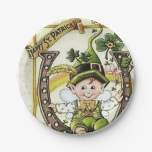 Assiettes En Carton Plaques de papier Saint Patrick's Day