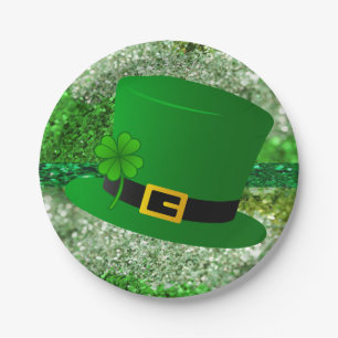 Assiettes En Carton Plaques de papier Saint Patrick's Day