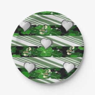 Assiettes En Carton Plaques de papier Saint Patrick's Day