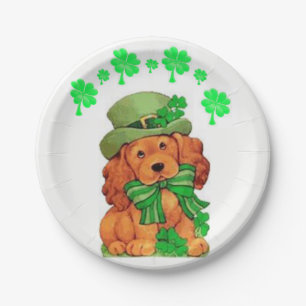 Assiettes En Carton Plaques de papier Saint Patrick's Day