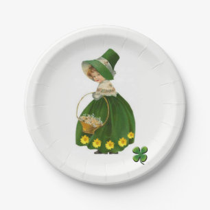 Assiettes En Carton Plaques de papier Saint Patrick's Day