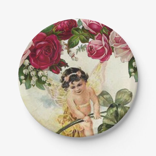 Assiettes En Carton Plaques de papier Saint Patrick's Day (Devant)